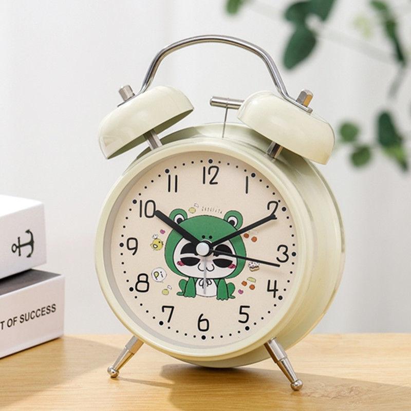 Metal Oversized Ringtone Alarm Clock Student Alarm Mute School Supplies Stationery Alarm Clock