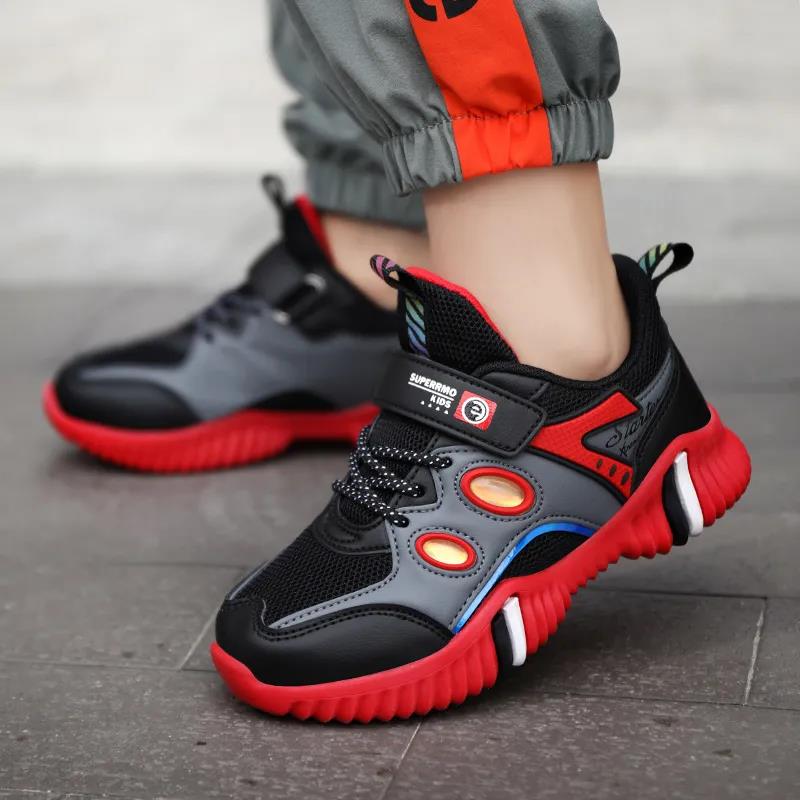 Children Sneakers Boys Kids Leisure Travel Shoes New Spring Autumn Sports Summer Running Shoes Fashion Breathable Mesh