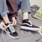 High-top canvas tide shoes Korean trend black men's shoes wild casual shoes couple cloth shoes