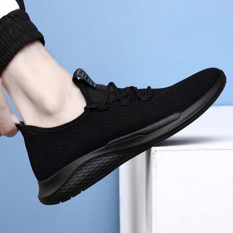 Plus Size 38-44 Summer Men Mesh Sneakers Comfortable Running Basketball Shoes Casual Breathable Shockproof Non-slip Shoes