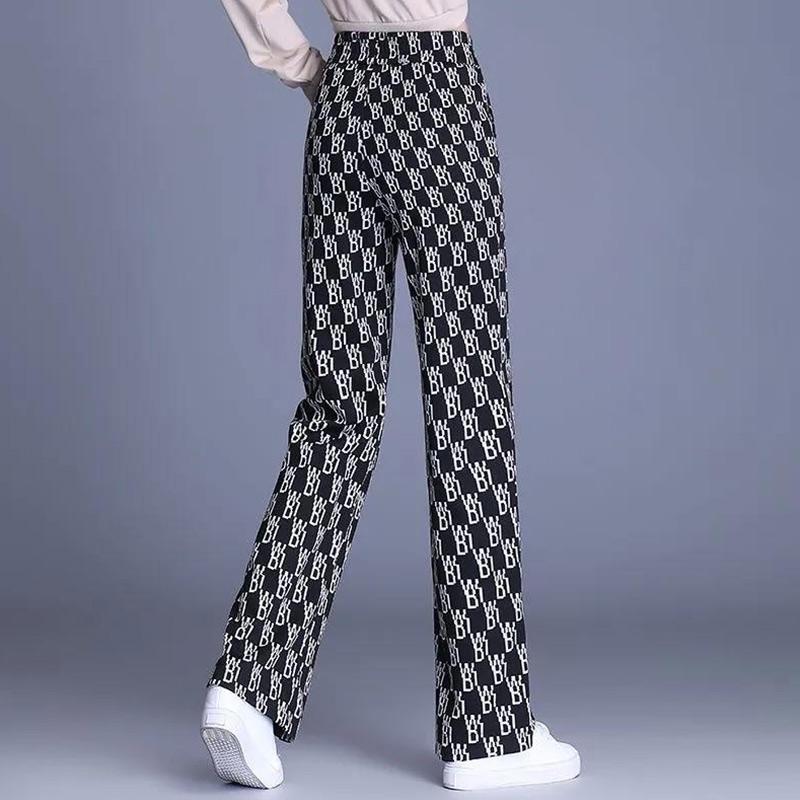 Wide-leg Pants Summer Thin Girls Sports Pants Ladies Short Wide-leg Pants Loose Nine-point Pants Straight-leg Pants