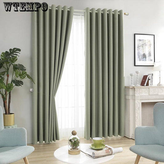 Curtains for Living Room Bedroom Curtains for Window Treatment Drapes Solid Finished Curtains