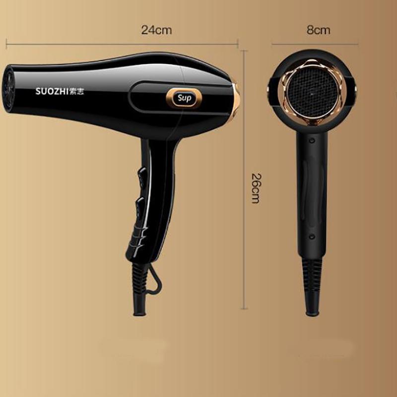 1300W Hair Dryer Set 6-step Temperature Adjustment Hot/cold Hair Dryer Blu-ray Care Hair Care Tools