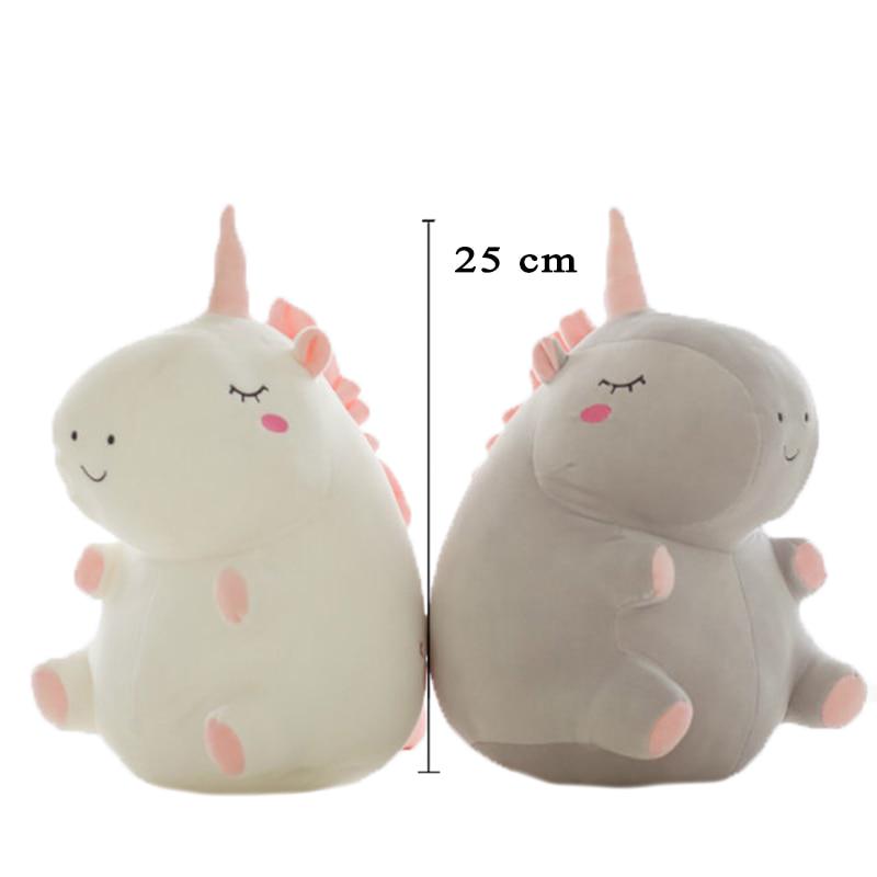 Unicorn Plush Toy Fat Unicorn Doll Cute Animal Stuffed Soft Pillow Baby Kids Toys