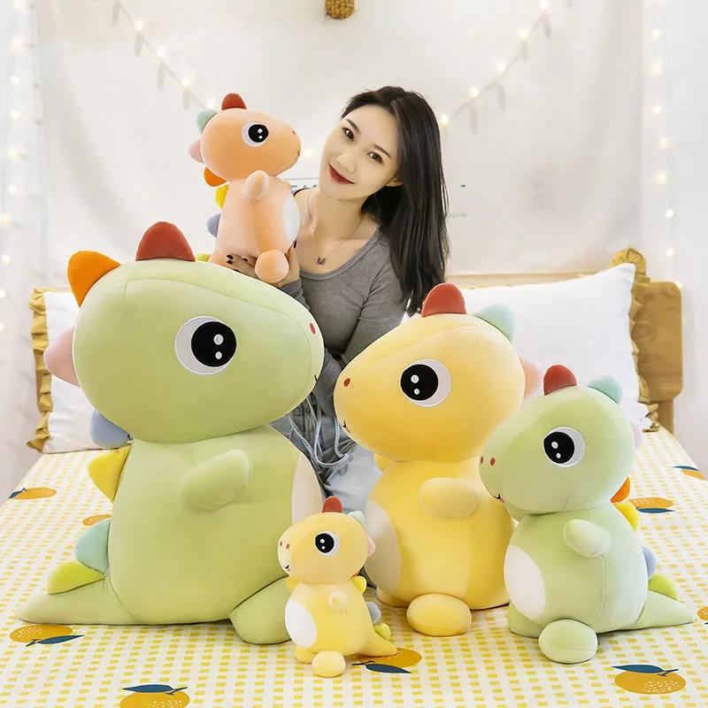 Children's Plush Toys Lovely Dinosaur Plush Toy Doll Small Pillow Children's Day Gift Sleeping Soft Comfort Doll