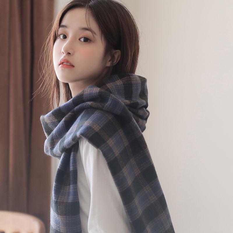 Christmas gift Woman Trend Wild Shawl scarf Long section scarf Birthday present Winter warm scarf