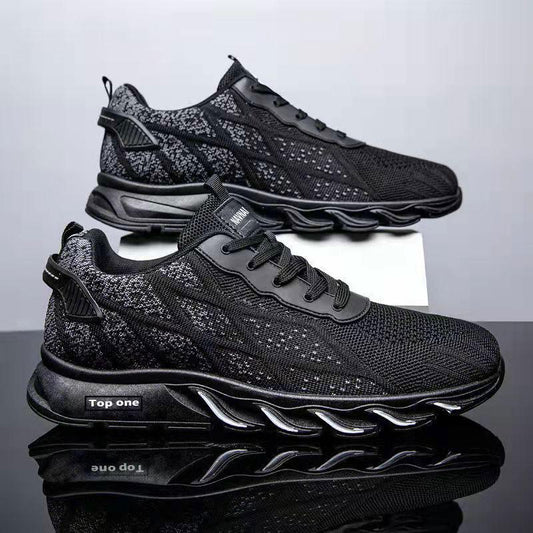 Men's Casual Sports Shoes Breathable Running Shoes Travel Shoes Boys Flying Mesh Shoes Basketball Shoes