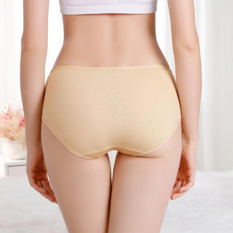 7 Pairs of Women's Cotton Underwear Sexy Female Student Korean Style Briefs