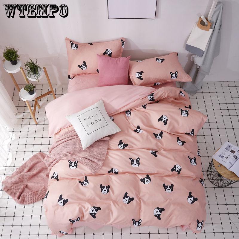 Bedding Sets Home Textile Lovely Cartoon Animal Comfortable Cover Sets