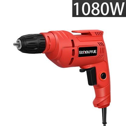 1080W Electric Drill Electric Screwdriver Plug-in Motor for Drilling, Cutting and Grinding