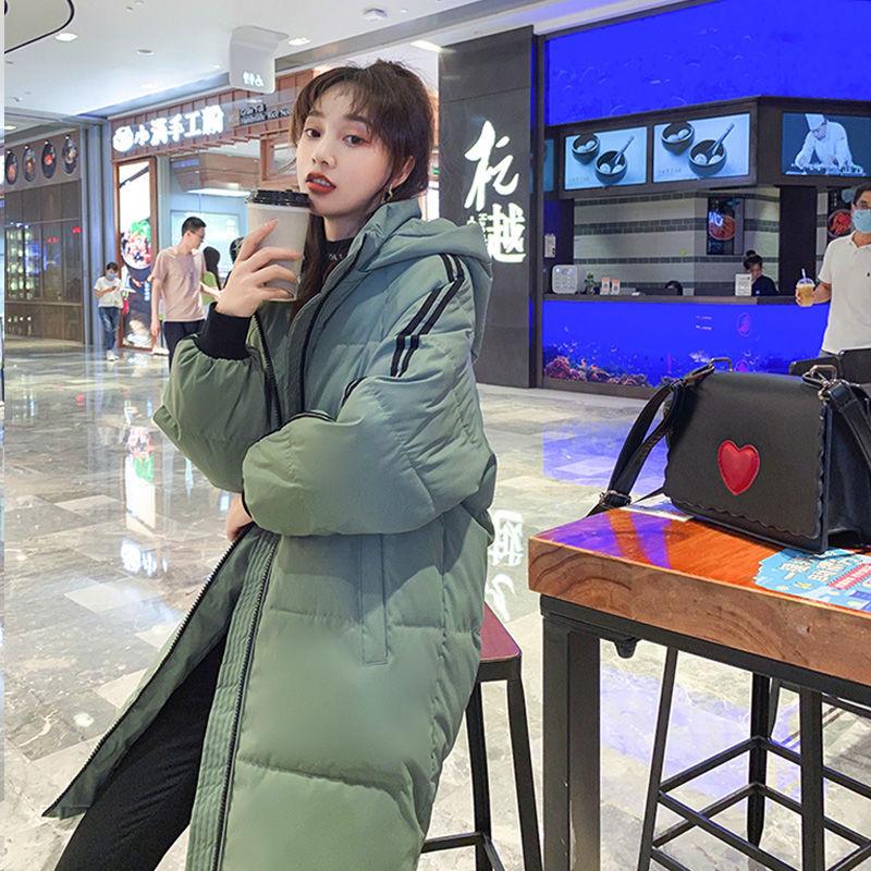 Cotton-padded Jacket Women's Mid-length Korean Style Loose Winter Jacket Cotton-padded Jacket Women's Student Trend