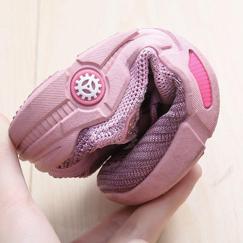 Big Children Running Shoes Boys Sneakers Spring Autumn Breathable Shoes Kids Sport Shoes Light Outdoor Hollow Sole Tenis Shoes