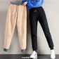 Ladies Winter Thicken Plus Velvet Thermal Pants Outer Wear Sports Pants Casual Loose Harem Trousers XL Cashmere Pants