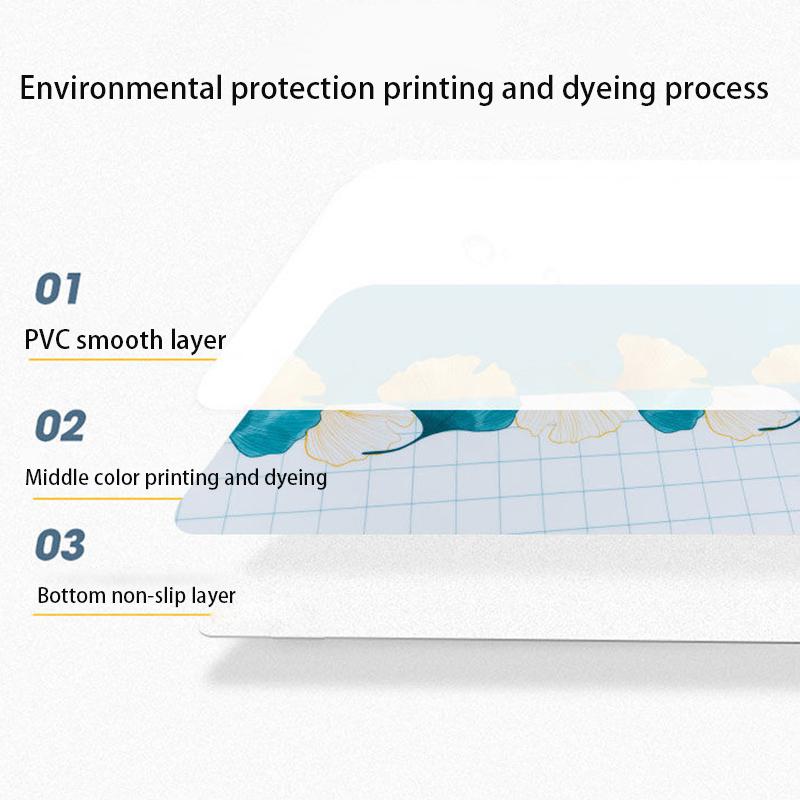 PVC Soft Glass Three-dimensional Printing Tablecloth Coffee Table Dining Table 3D Printing Anti-scalding Oil-proof Disposable Tablecloth