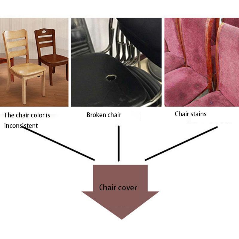 Household High Elastic Chair Cover Hotel Seat Cover Family Fabric Chair Cover Four Seasons Universal Chair Dust Cover