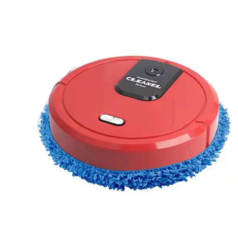 Household Floor Mops USB Charging Vacuum Cleaner Rotary Mopping Machine Humidifying Spray Intelligent Sweeping Robot