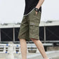 Men's Overalls Shorts Summer New Casual Pants Middle Pants Student Five-point Pants Outer Wear Shorts