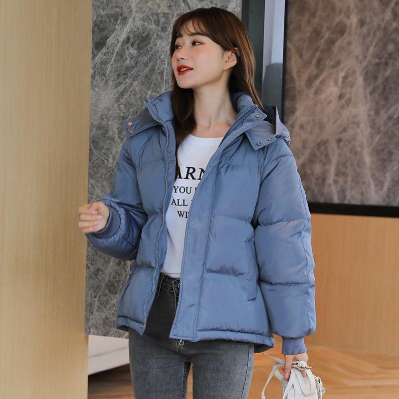 Down Padded Jacket 2021 Cotton-padded Jacket Korean Version of Loose Bread Coat Women's Winter Coat Short Small Padded Jacket