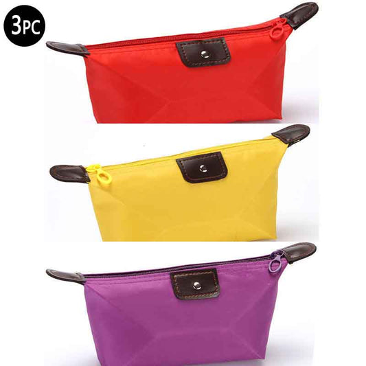 3 Pcs/set Portable Travel Supplies Storage Cosmetic Bag Skin Care Products Waterproof Wash Bag