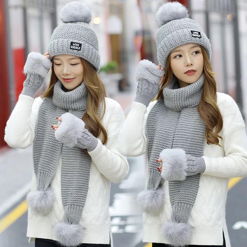 Cotton hat Trendy wild hat Windproof hat Autumn winter Warm hat Thick hat Fashion Woman hat Plush