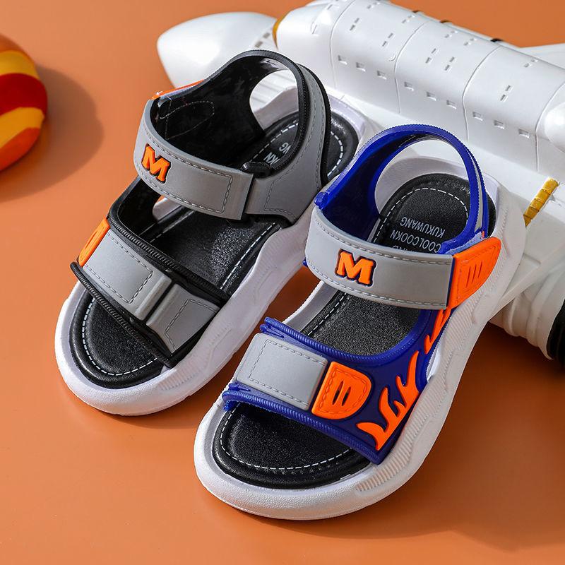 Boy's Sandals In Summer Big Children's Boys Soft-soled Non-slip Children's Baby Shoes Children's Beach Shoes