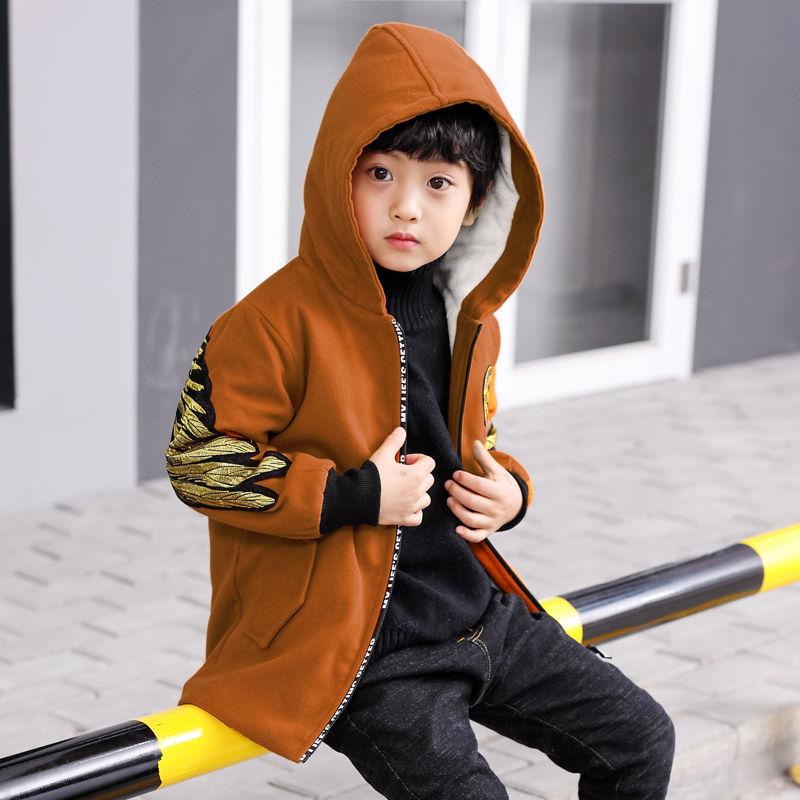 Children's Parka Winter Jackets Kids Clothing Boys Warm Down Cotton-padded Coat Thickening Outerwear