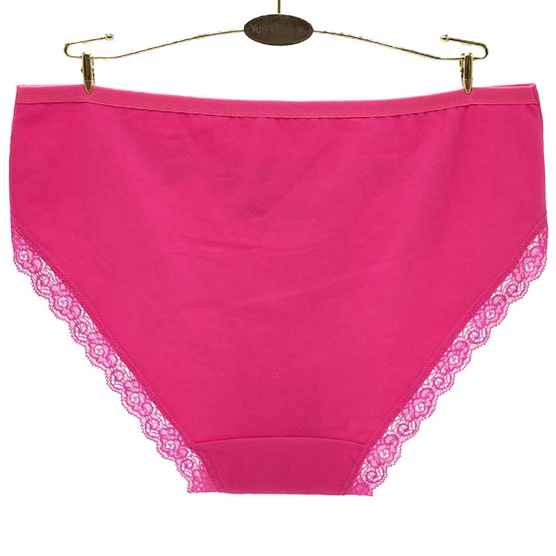 6 Pieces/set of Pure Cotton Underwear Ladies Plus Size Mommy Cotton Sexy Briefs