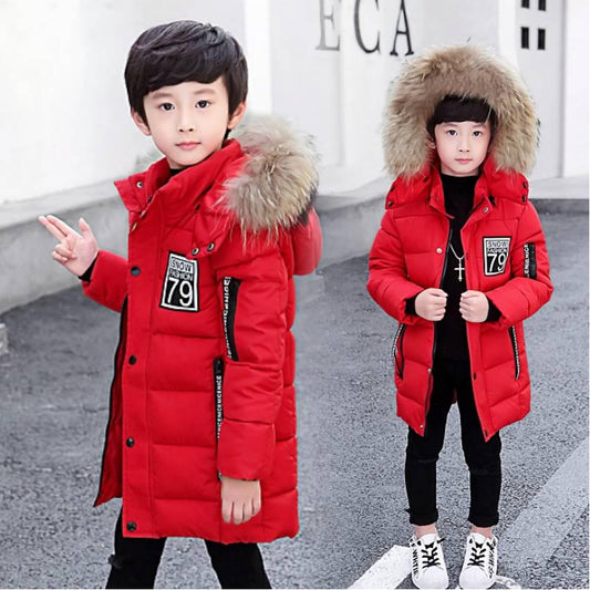 Fashion Boys Winter Jackets Children's Wear Jackets Children's Coats Baby Boy Clothes Cotton Coats