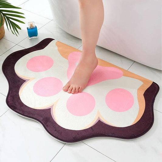 Absorbent Floor Mats Bathroom Non-slip Mats Household Cute Carpets Door Mats Toilet Door Mat Toilet Floor Mats