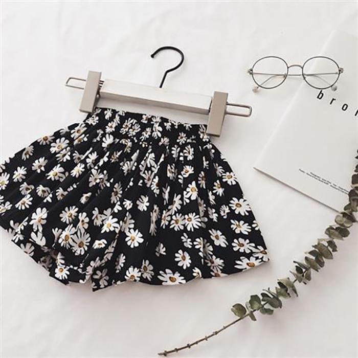 Summer Girls Skirts Children Clothes Girl Dance Party Tutu Skirt Baby Princess Clothing Floral Polka Dot Daisy Skirt for Kids