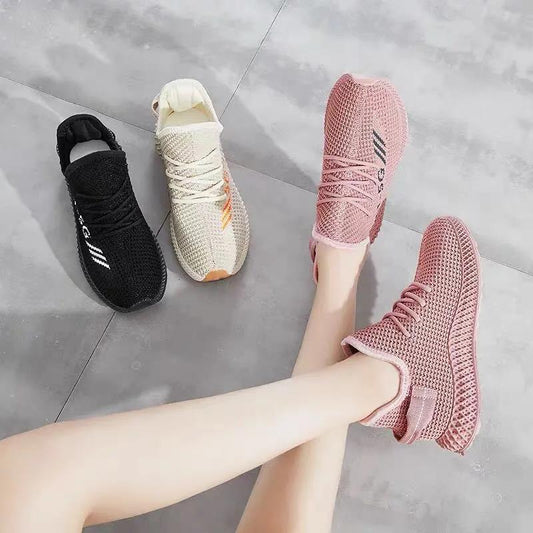 Women's Spring and Autumn Shoes Non-slip Breathable Sports Shoes All-match Summer Thin Running Shoes