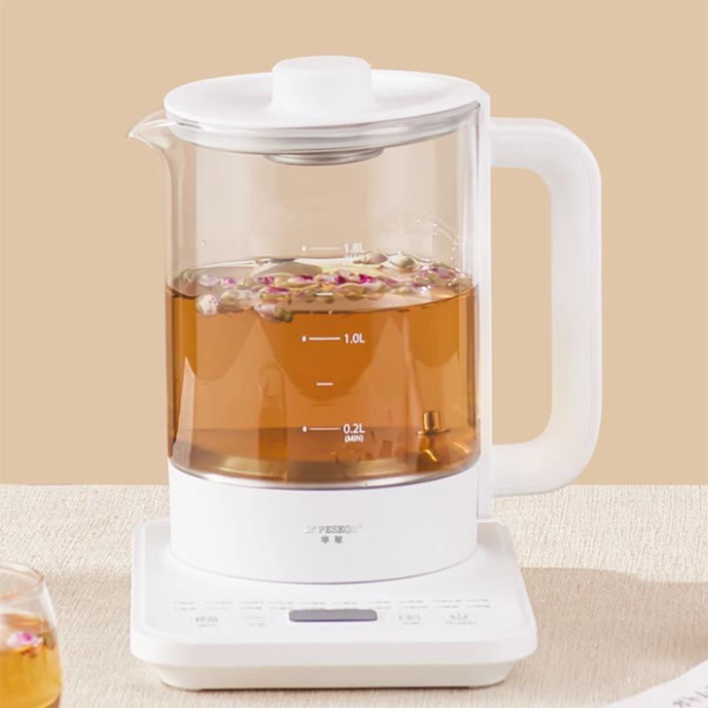 Automatic Household Multifunctional Kettle Office Glass Tea Maker Decocting Flower Teapot