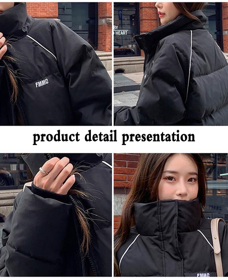 Winter Short Cotton-padded Jacket Women's Winter Clothes Korean Style Loose Little Bread Jacket