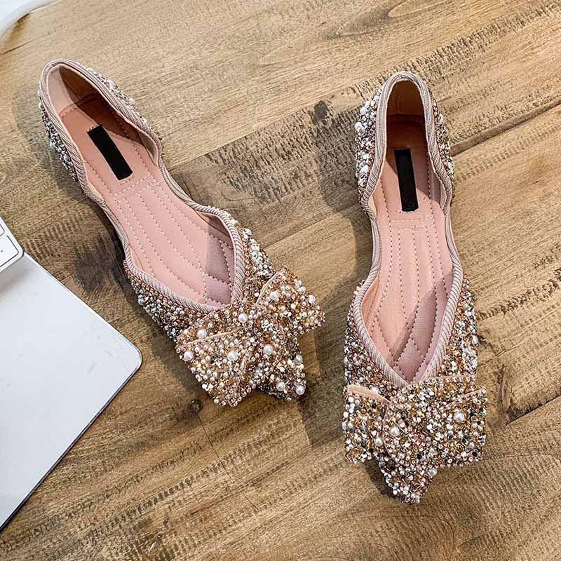 Plus Size 35-40 Summer Women Slippers Outdoor Bohemian Beach High Heels Wear-resistant Non-slip Office Lady Pearl Sandals