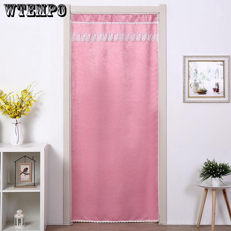 WTEMPO Curtains Blackout Partition Curtains Home Air Conditioning Bedroom Bathroom Kitchen