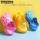 Yellow Giraffe Baby Shoes Sandals Also Slippers Summer Baby Cartoon Cute Slippers Flip Shoes