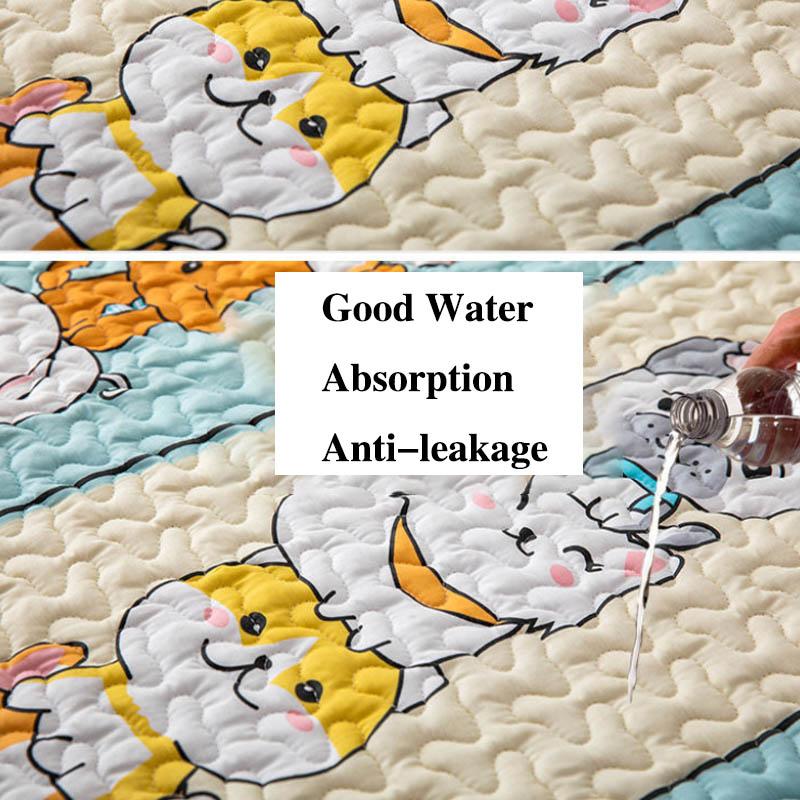 Pure Cotton Aunt Mats Moon Pad Physiothenesis Waterproof Water Wash Baby Urine Pad Leak-proof Fake 50*70cm/ 70 * 100cm/90*160cm