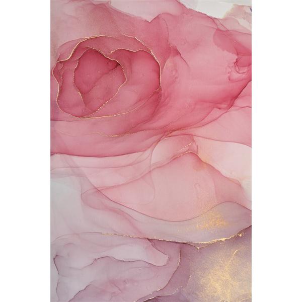 Modern Fashion Aesthetic Dream Abstract Watercolor Pink Gold Purple Bedroom Living Room Bedside Carpet Door Mat