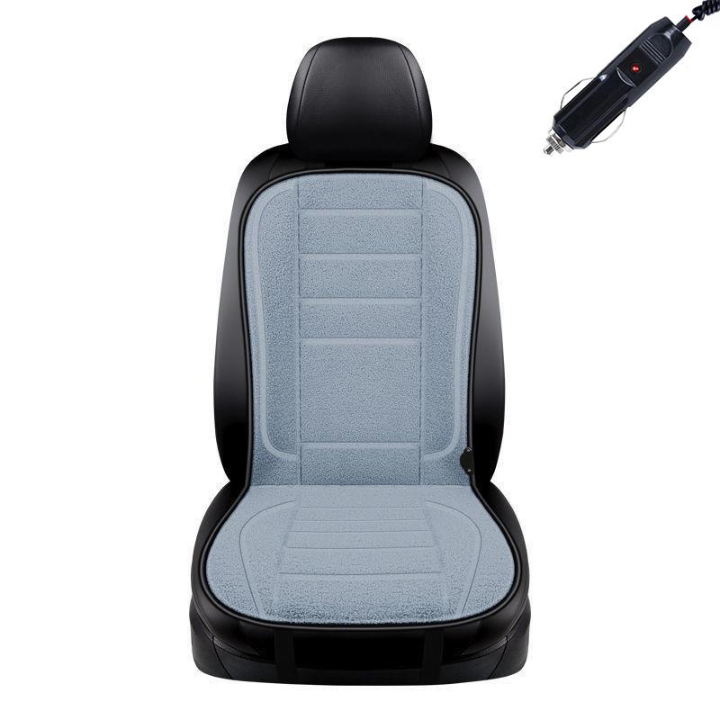 Five-piece Car Electric Heating Seat Cushion Main and Co-driver Seat Heater Thermostatically Adjustable Cigarette Lighter Head