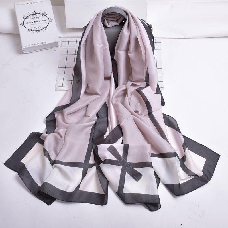 Fashion Chiffon Scarf Print Silk Shawl Scarves Women Accessories