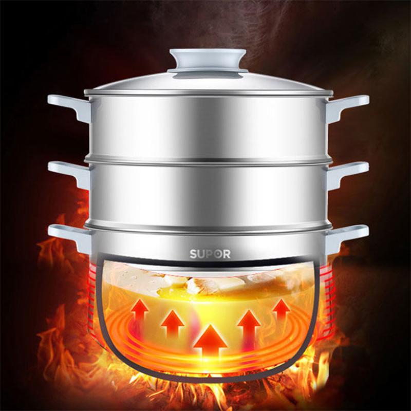 Steamer Household Multifunctional Electric Steamer Electric Pot Electric Cooker Rice Cooker Soup Multicookers