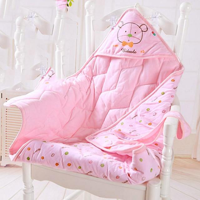 Winter Autumn Infant Baby Sleeping Bag Envelope for Newborn Baby Bedding Wrap Sleepsack Cartoon Baby Blanket Swaddling