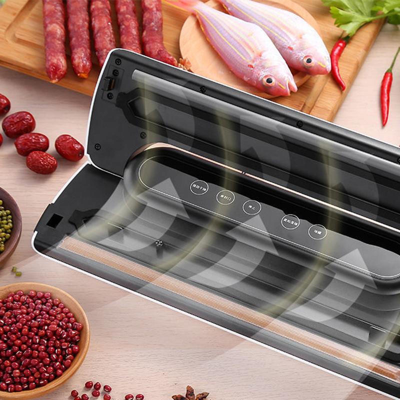 Best Food Vacuum Sealer  Automatic Commercial Household Food Vacuum Sealer Packaging Machine Include   Bags