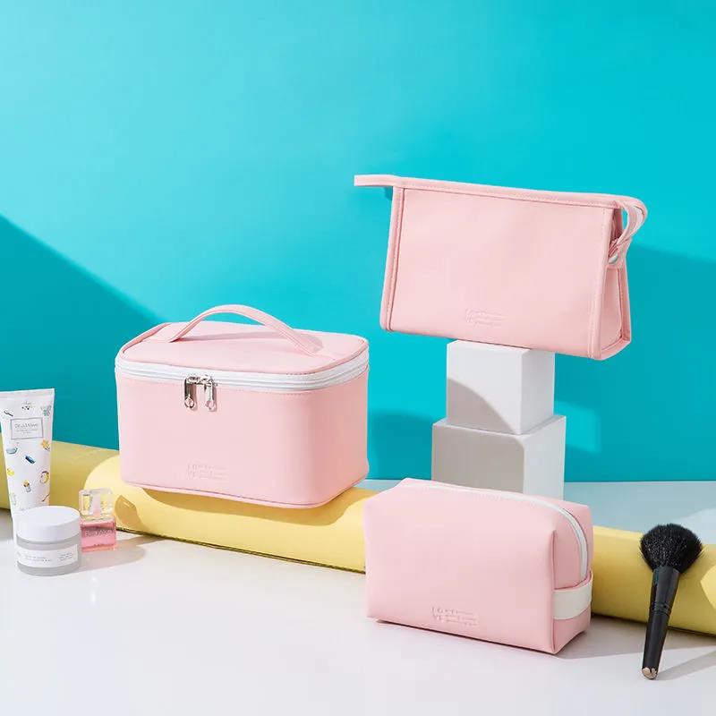 Multifunction Women Outdoor Storage Bag Toiletries Organize Cosmetic Bag Portable Waterproof Female Travel Make Up Cases