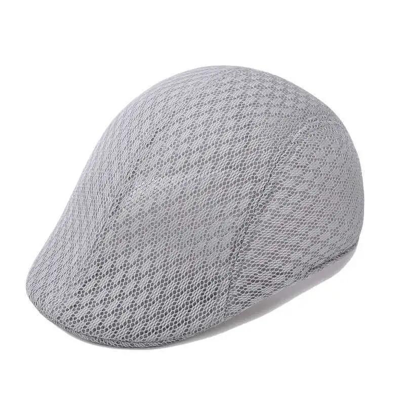 Spring Autumn Peaked Cap Men's Net Cap Summer Sun Protection Hat Women's Casual Painter Hat Outdoor Sun Hat Beret