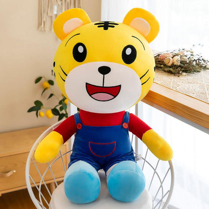 Children's Plush Toys Lovely Plush Braces Tiger Doll Soft Children's Bed Sleep Doll Pillow Boys Girls Cute Bithday Gifts