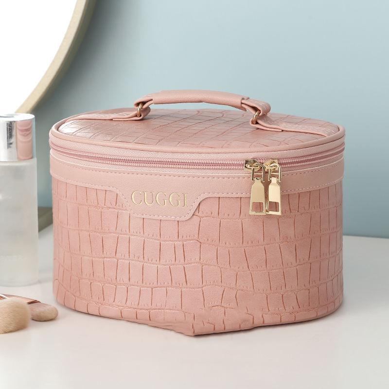 Cosmetic Bag Female Portable Large-capacity Simple Super Fire Portable Suitcase Travel Desktop Skin Care Product Storage Box