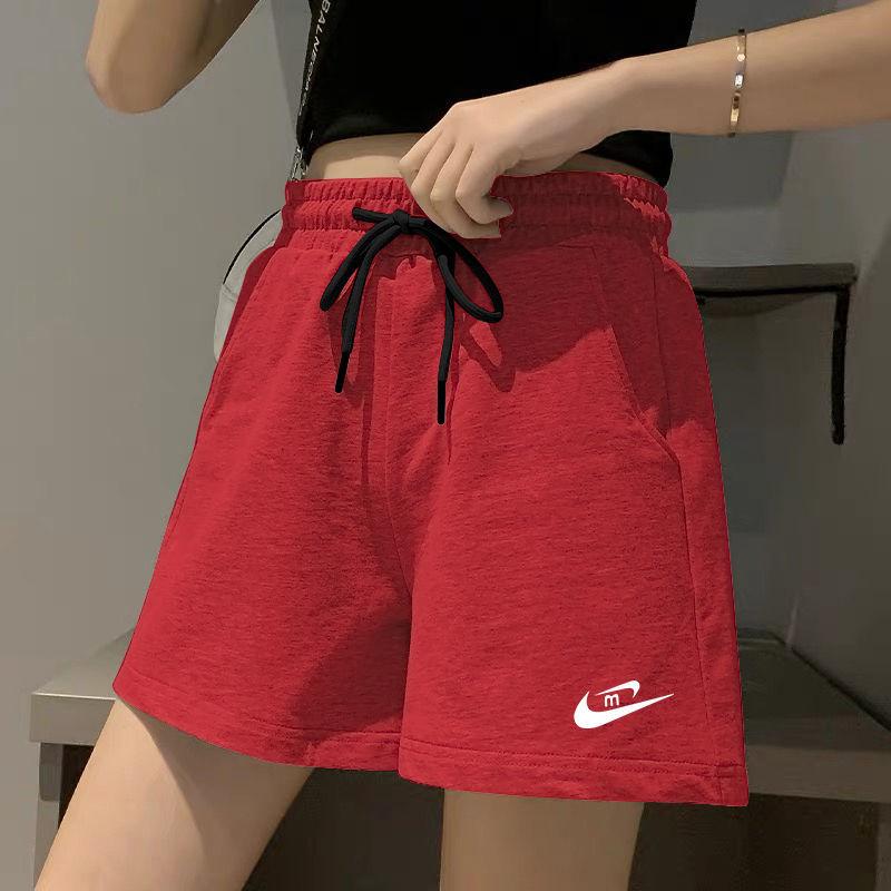 Sports Three-point Shorts Women's Summer Loose High-waisted A-line Thin Section Casual Wide-leg Quarter Pants Casual Shorts