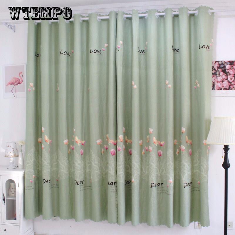 Children's Curtains Boys Bedroom Living Room Floor Ceiling Window Cartoon Blackout Curtains