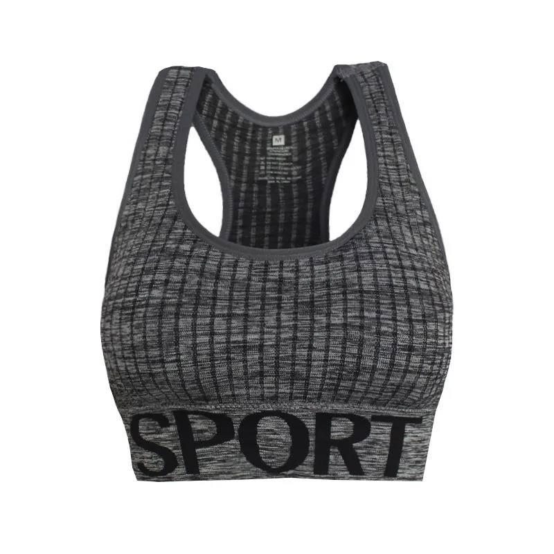 Women's Fashion Fitness Solid Color Sleeveless Halter Cross Bandage Sportswear Vest